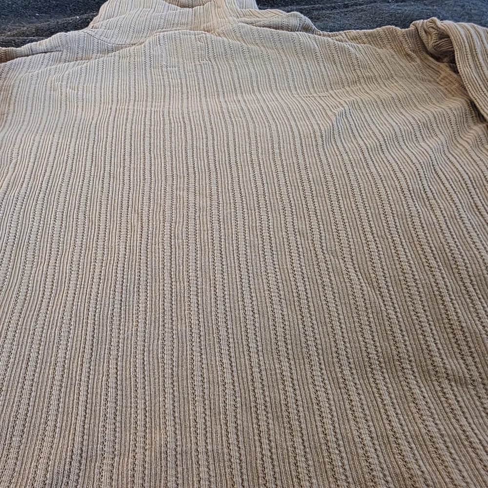 Rudy Jude Beige Ribbed Long Sleeve Top - Picture 7 of 7